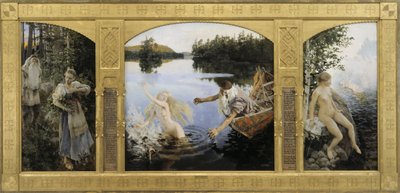 Mito de Aino, tríptico de Akseli Gallen Kallela